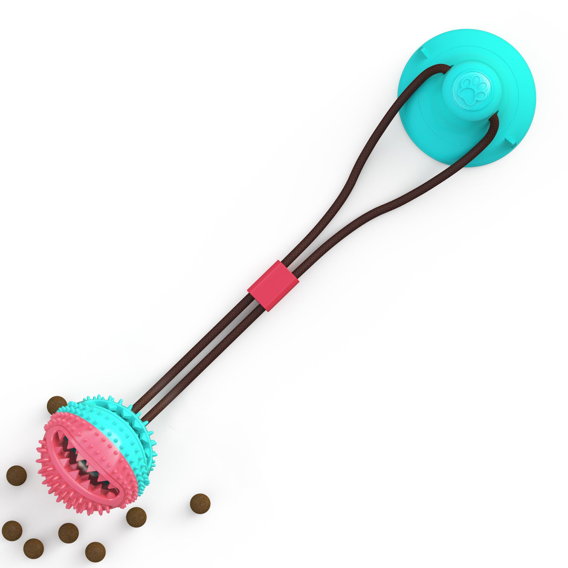Multifunction Pet Molar Bite Toy with Suction Cup Interactive Dog Rope Toys Self-Playing Rubber Ball Cleaning Teeth Treat Dispensing Ball Multifunction Pet Molar Bite Toy with Suction Cup Interactive Dog Rope Toys Self-Playing Rubber Ball Cleaning Teeth Treat Dispensing Ball