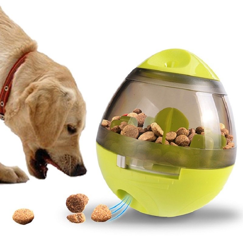 Pet Dog Treat Toy Tumble Leaky Ball Food Dispenser Toy Slow Feeding Interactive Training Toy Pet Dog Treat Toy Tumble Leaky Ball Food Dispenser Toy Slow Feeding Interactive Training Toy