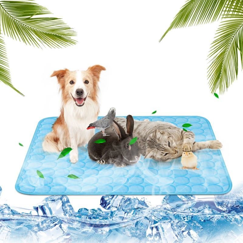 Cool Pad Cushion Dog Cat Puppy Blanket For Summer Sleeping Bed Pet Cooling Mat Cool Pad Cushion Dog Cat Puppy Blanket For Summer Sleeping Bed Pet Cooling Mat